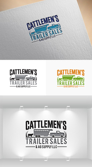 Logo Design by Oliver_Design for Cattlemen's Trailer Sales & Ag Supply | Design: #36716221