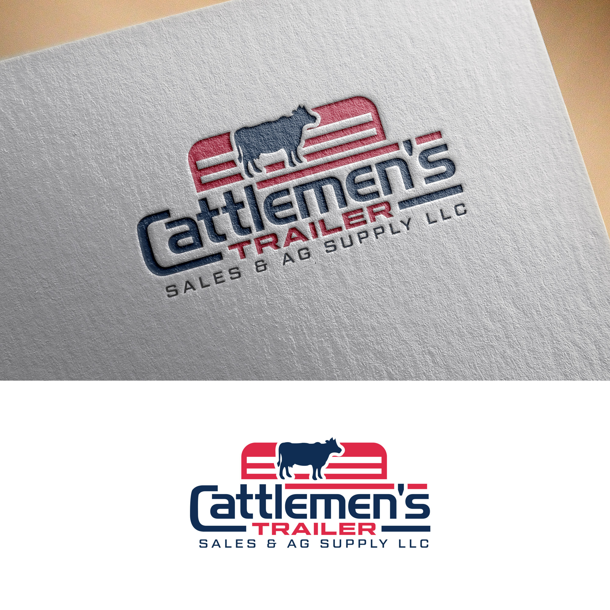 Design de Logo par MCreative pour Cattlemen's Trailer Sales & Ag Supply | Design #36712232