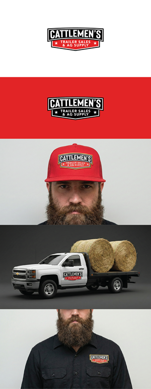 Logo Design by Filo F for Cattlemen's Trailer Sales & Ag Supply | Design: #36710063