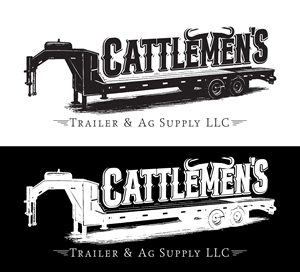 Logo Design by SSPP for Cattlemen's Trailer Sales & Ag Supply | Design: #36730156