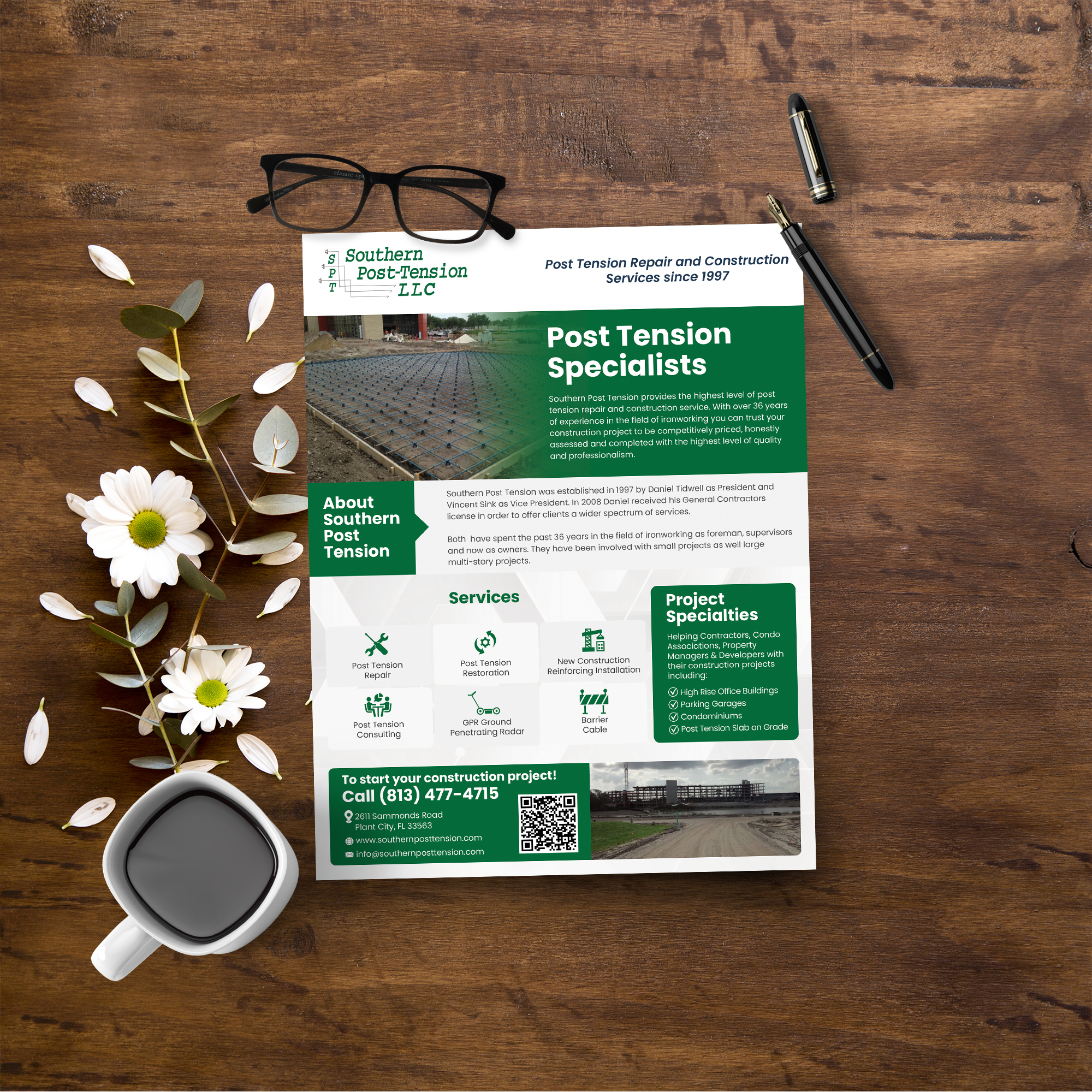 Design de Flyer par Sun Creative pour Commercial Pool Services | Design #36710997