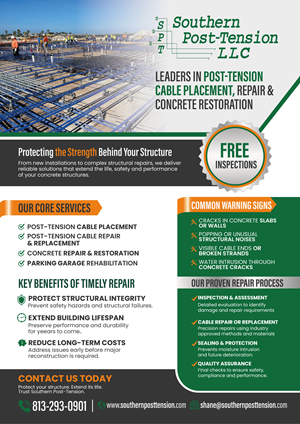 Flyer Design by Adi GFX for Commercial Pool Services | Design: #37048991
