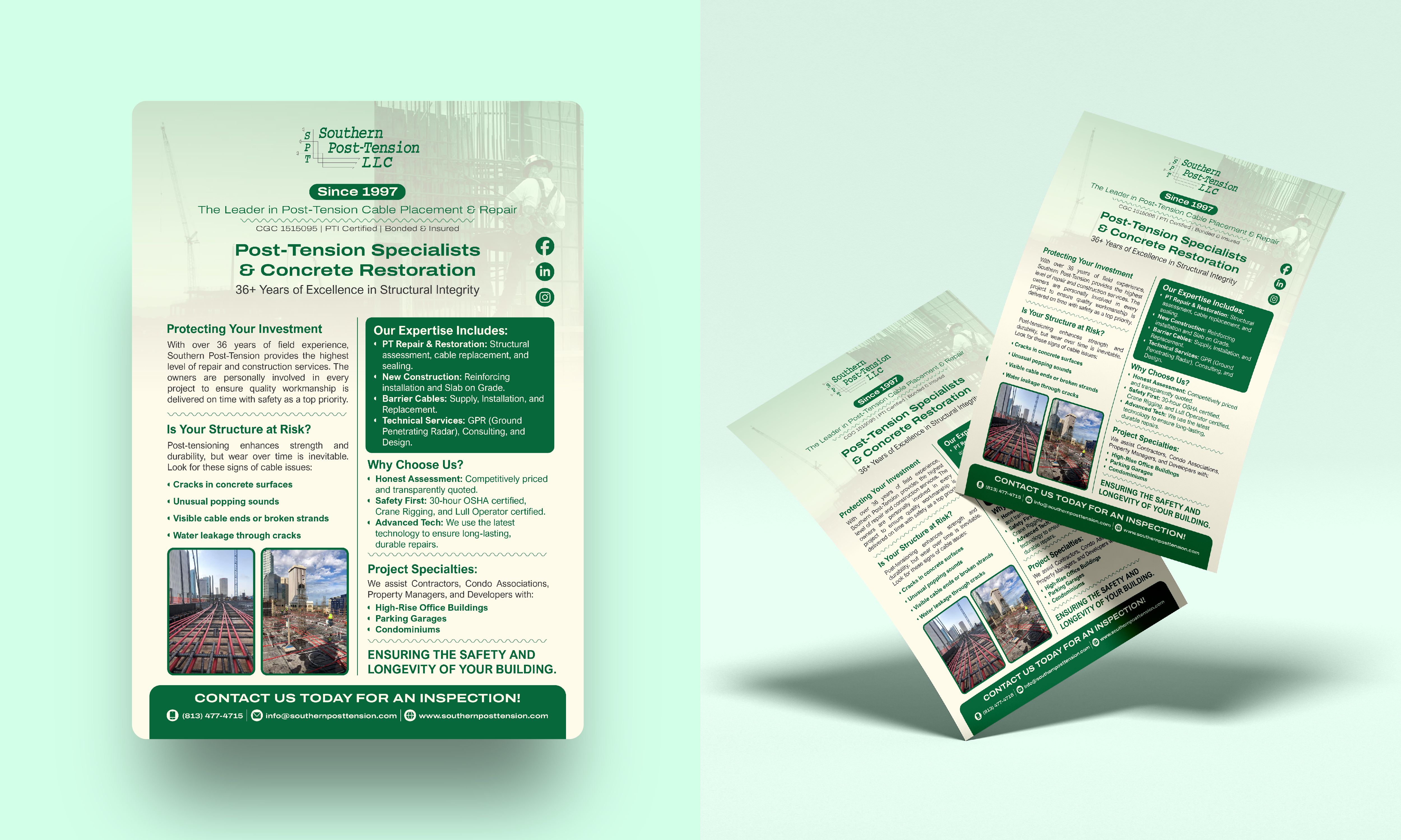 Diseño de Flyer por Daud Nadeem para Commercial Pool Services | Diseño #36711258