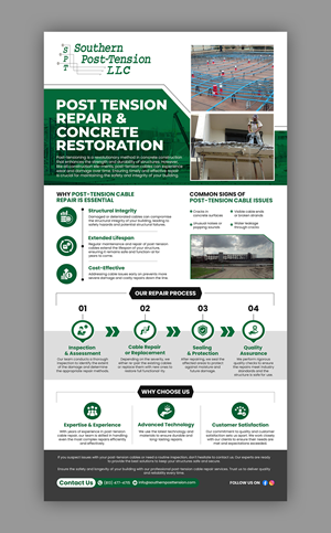 Design de Flyer par debdesign pour Commercial Pool Services | Design : #36715578