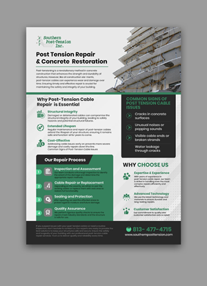 Design de Flyer par debdesign pour Commercial Pool Services | Design : #36715695