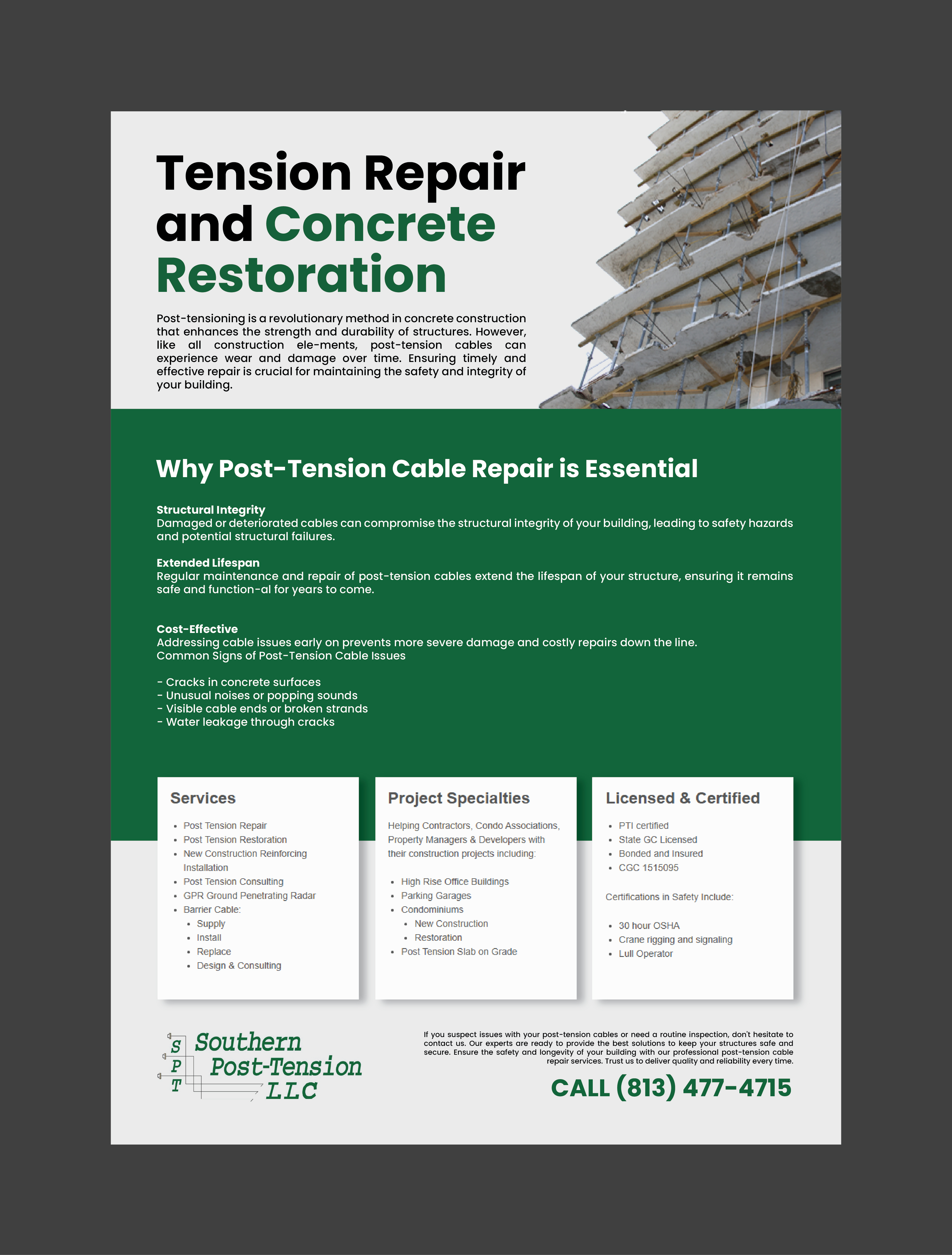 Design de Flyer par 3Guys pour Commercial Pool Services | Design #36711932