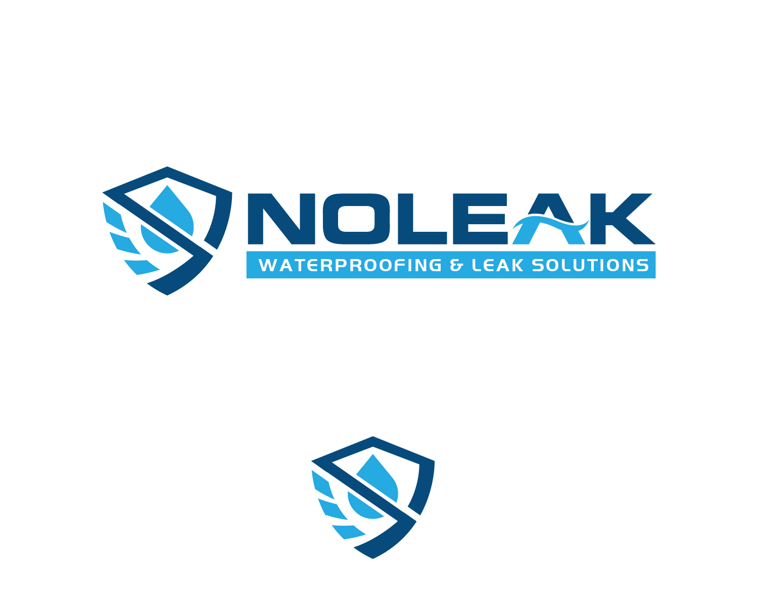 Logo Design by renderman for Noleak waterproofing  | Design #36721623
