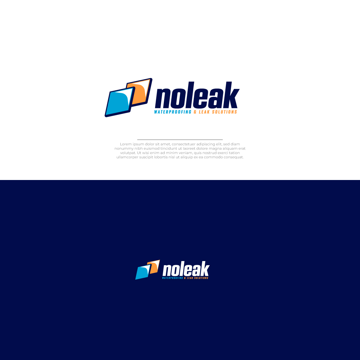 Design de Logo par AstuDesign pour Noleak waterproofing  | Design #36716758