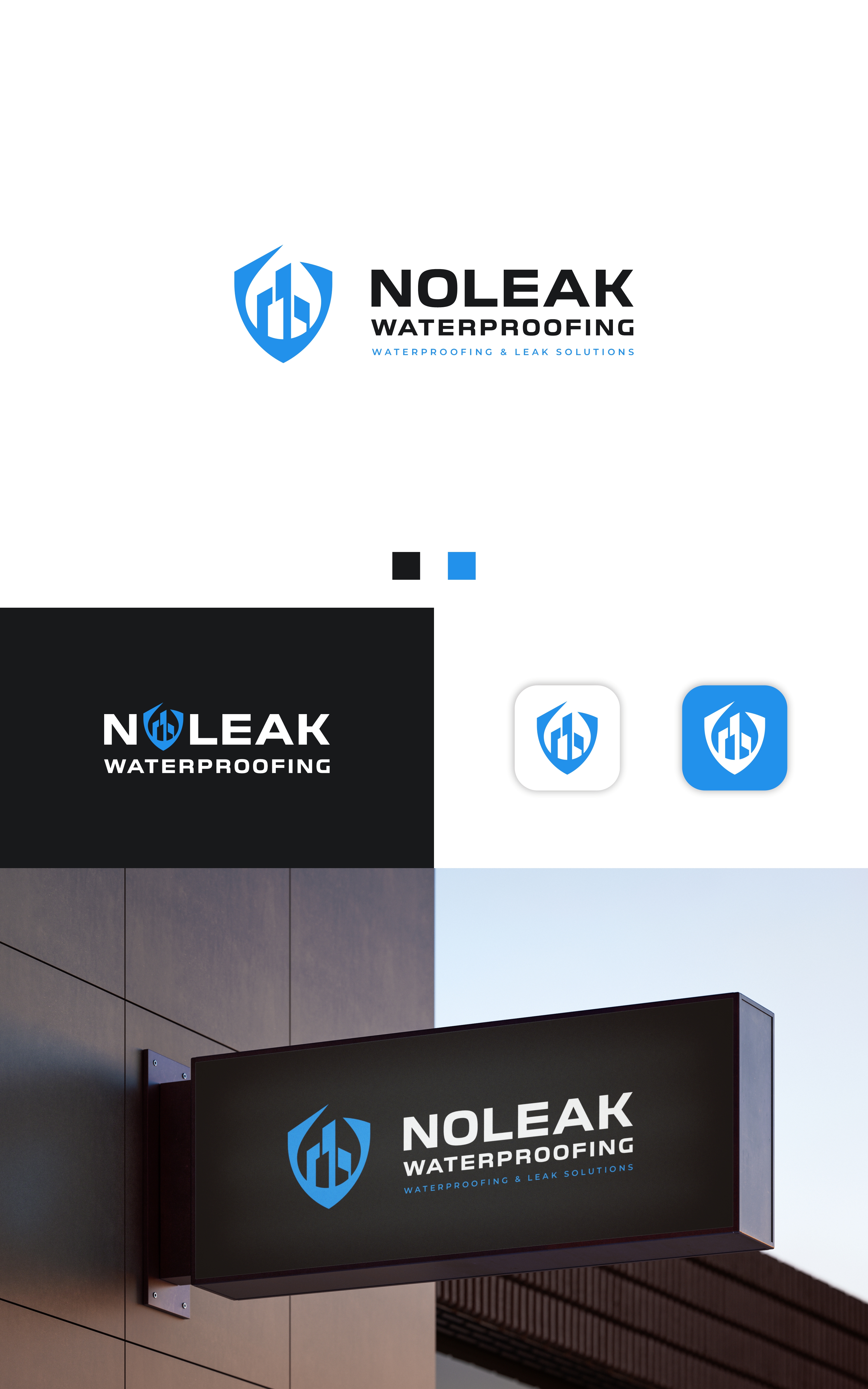 Design de Logo par Dell_a.Design pour Noleak waterproofing  | Design #36732452