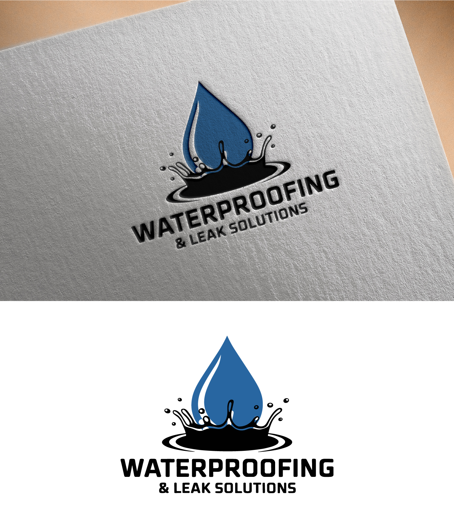 Design de Logo par Art by Rose pour Noleak waterproofing  | Design #36729595