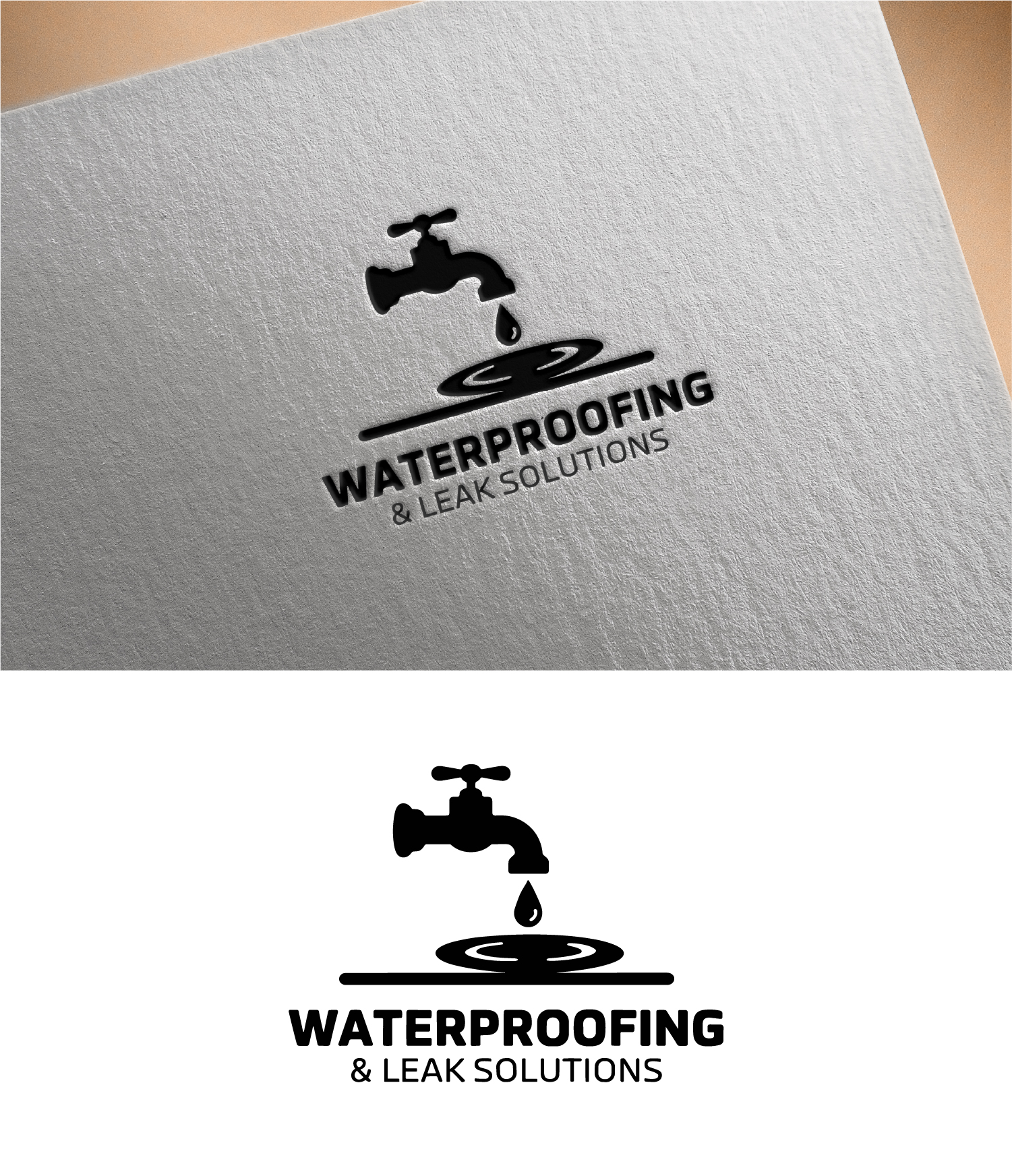Design de Logo par Art by Rose pour Noleak waterproofing  | Design #36729602