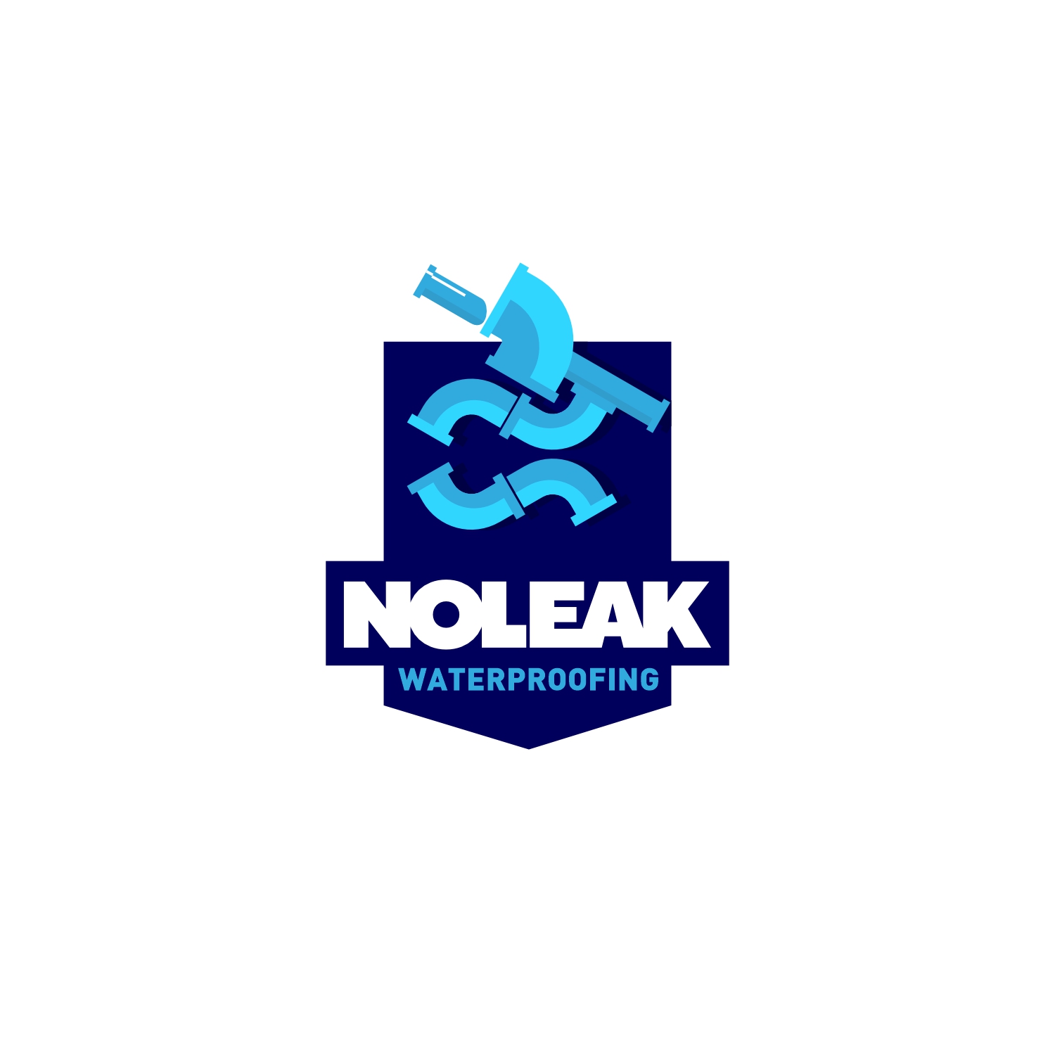 Logo Design by Marcos! for Noleak waterproofing  | Design #36740597