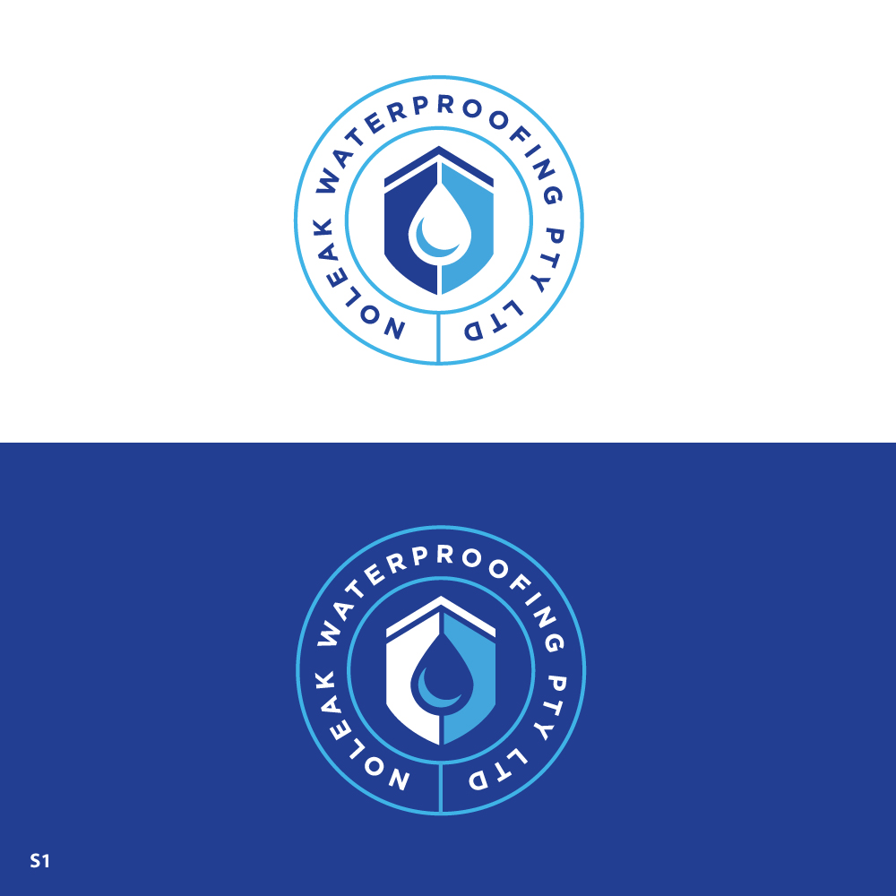 Logo Design by Sujit Banerjee for Noleak waterproofing  | Design #36721727