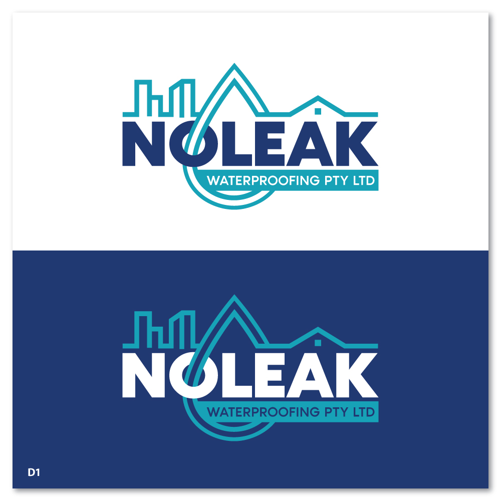 Logo Design by Sujit Banerjee for Noleak waterproofing  | Design #36721730
