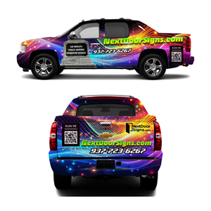 Car Wrap Design by 123graphics