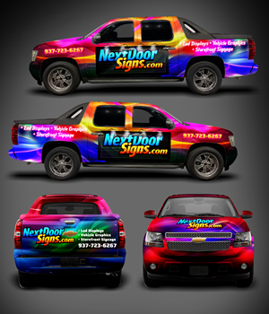Car Wrap Design by websmartusa