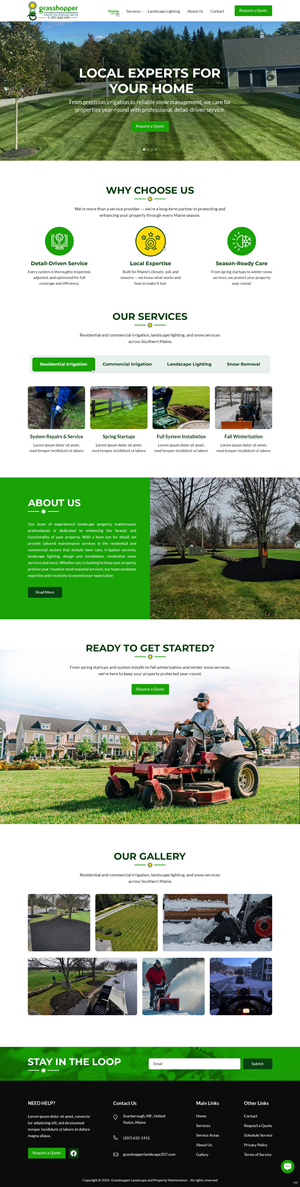 Web Design by pb for this project | Design: #36729518