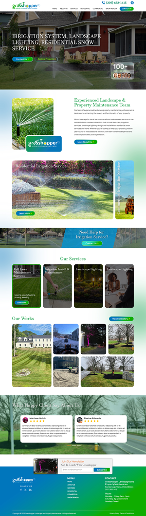 Web Design by Tanvir for this project | Design #36729065