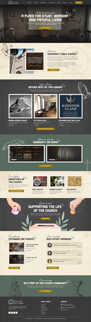 Wordpress Design by IDesign1606 for this project | Design: #36759418