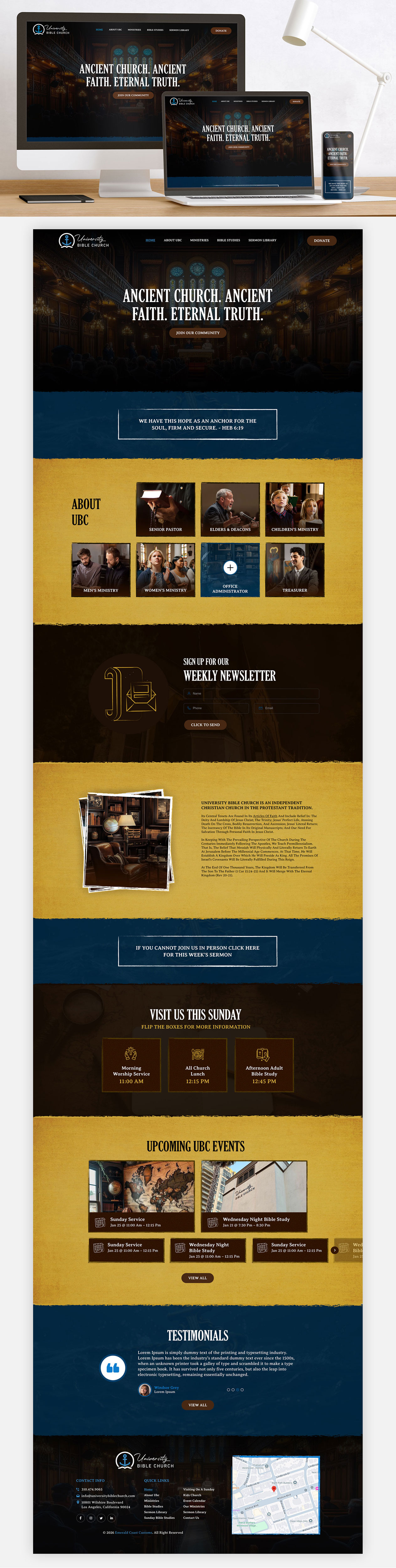 Wordpress Design by Ved Web Services for this project | Design #36742380