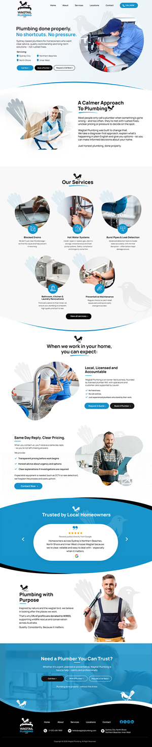 Web Design by Blue Sparrow for this project | Design: #36971962