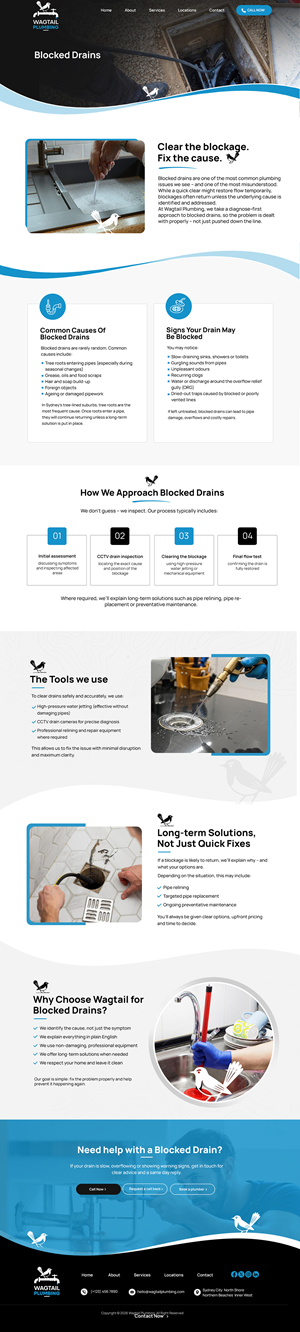 Web Design by Blue Sparrow for this project | Design: #37163443