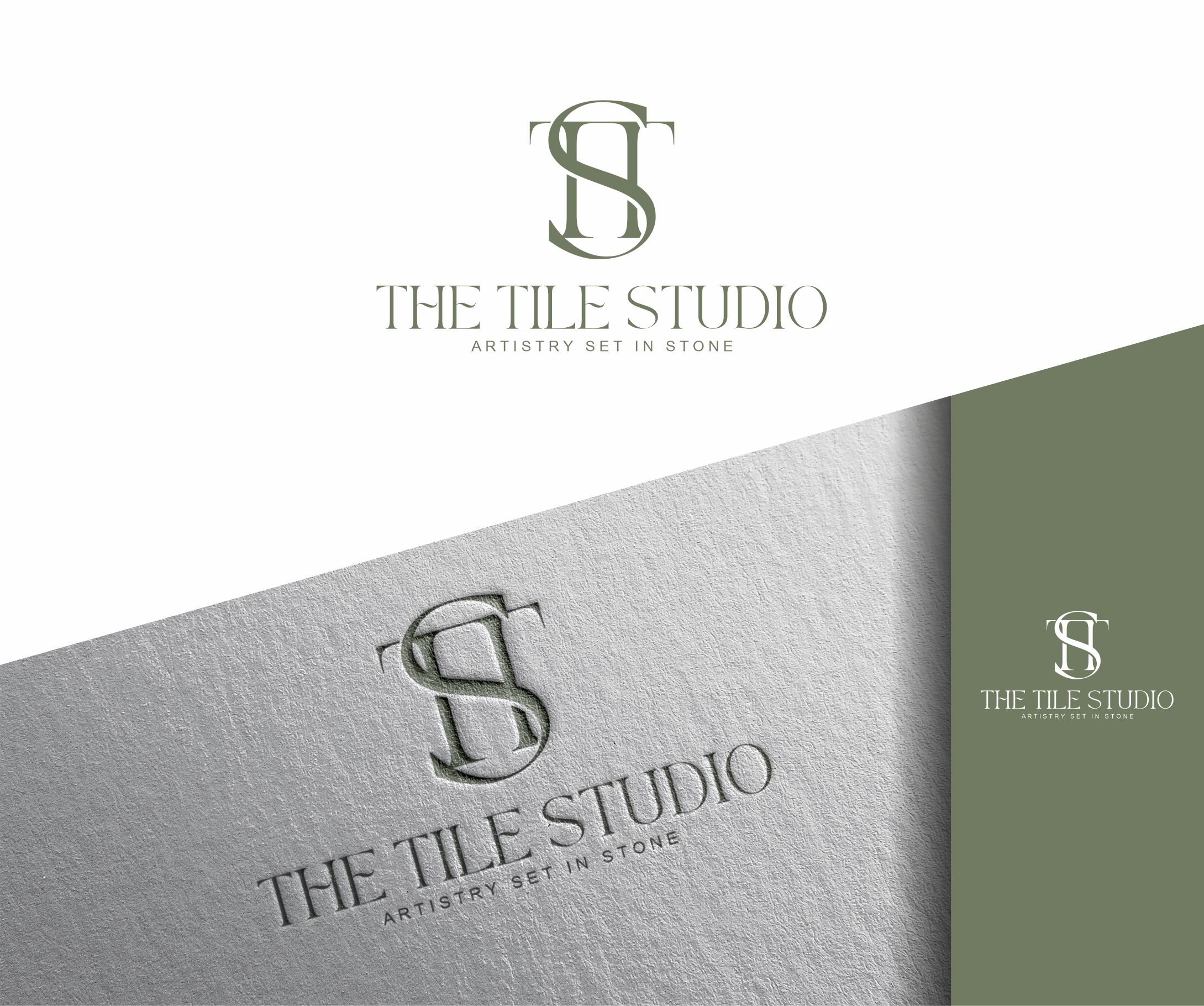 Logo Design by alkaline for The Tile Studio | Design #36728501