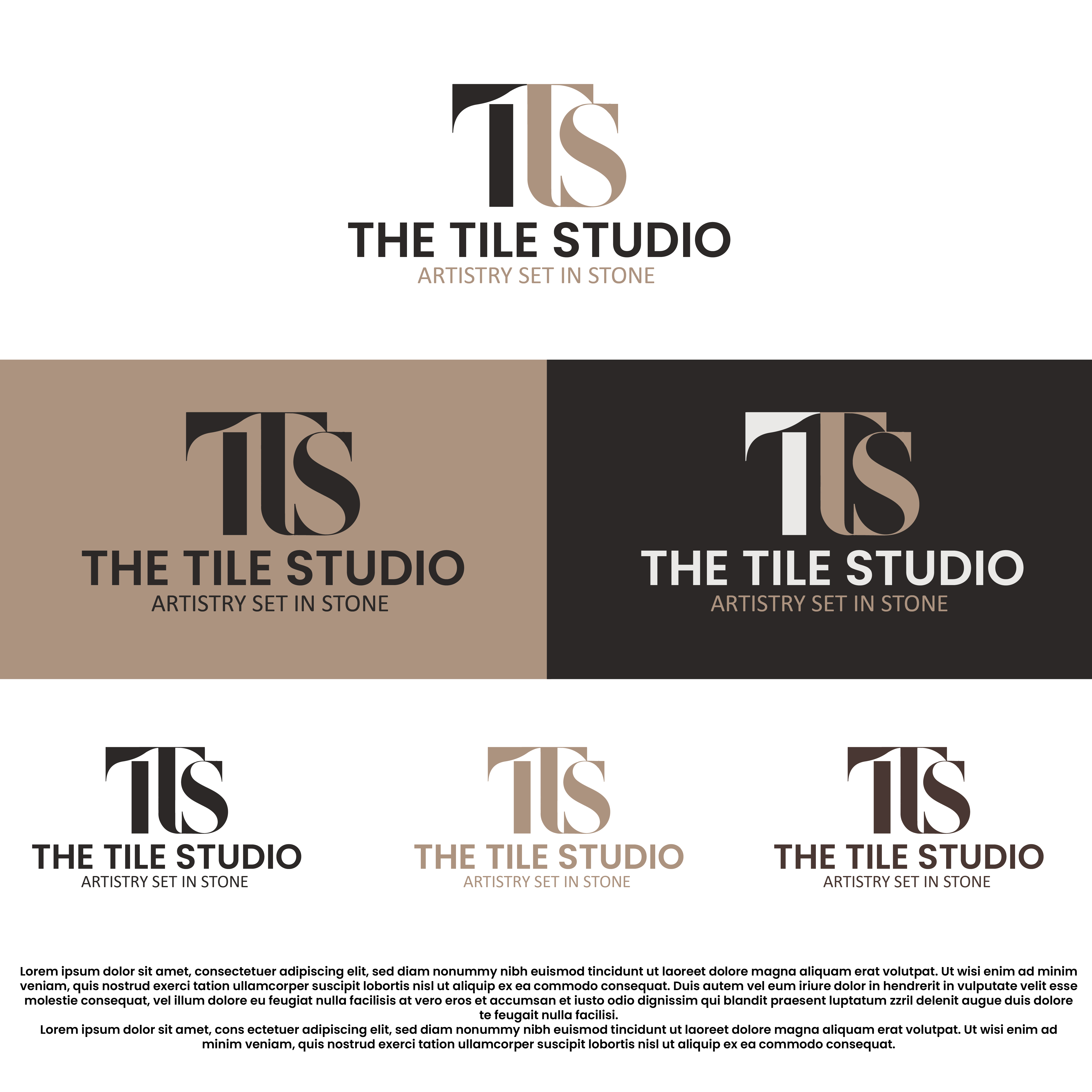 Logo Design by Shariqology for The Tile Studio | Design #36726558