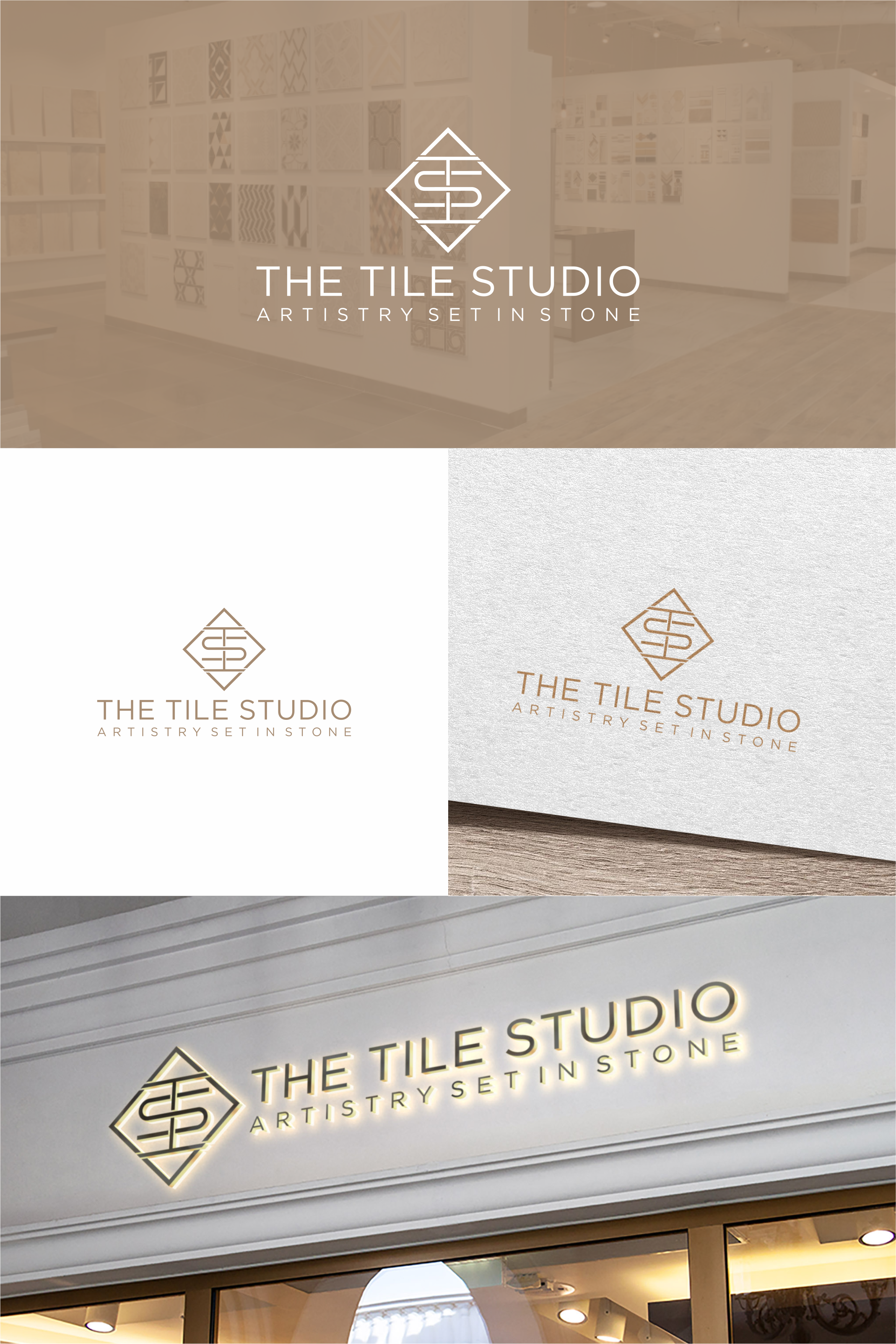 Diseño de Logo por achil78 para The Tile Studio | Diseño #36726458