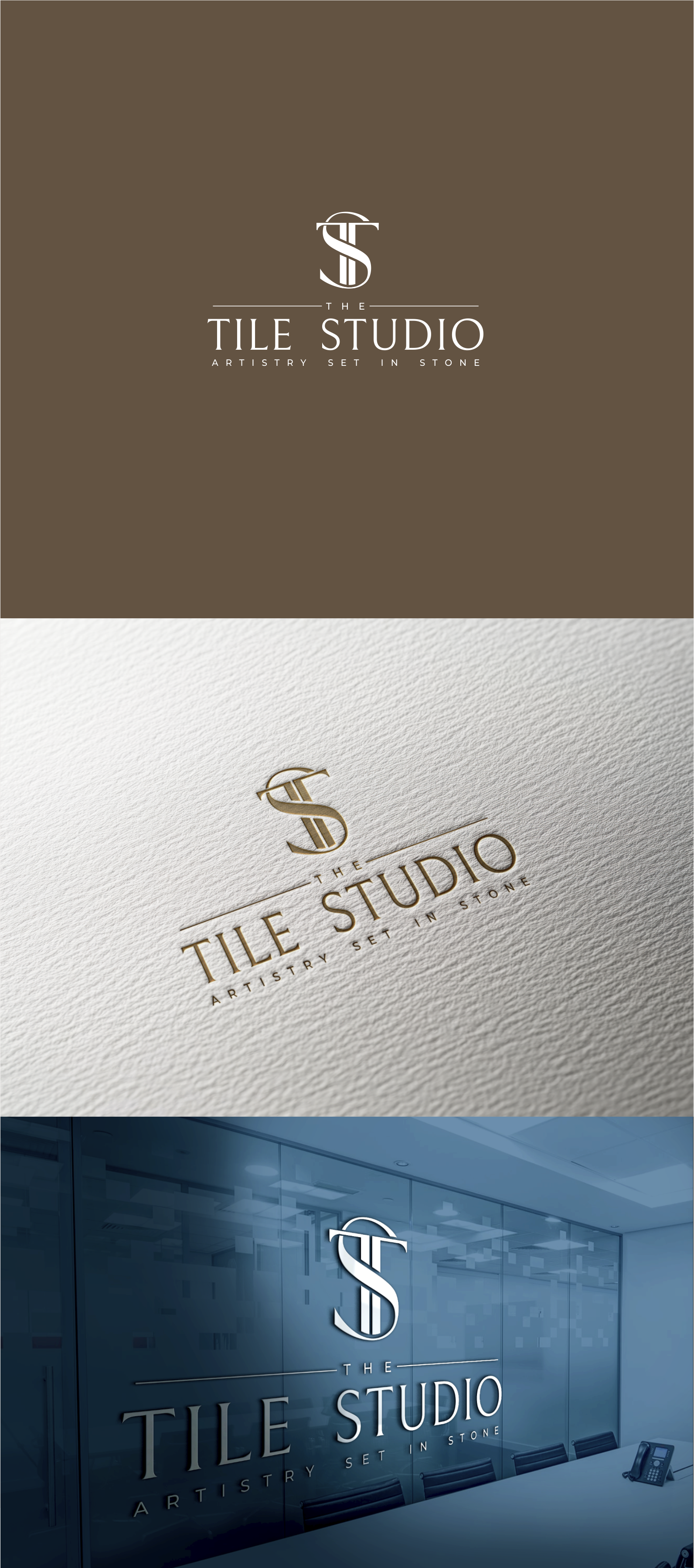 Logo Design by *mary for The Tile Studio | Design #36729479