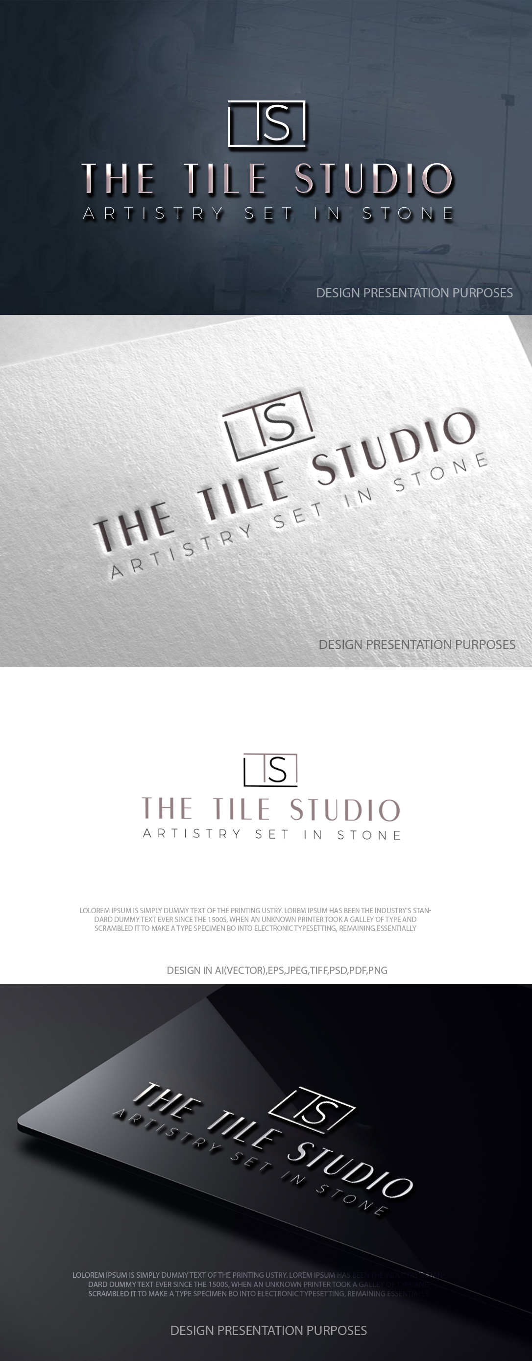Logo Design by zebronicgraphic for The Tile Studio | Design #36728370