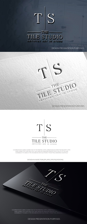 Logo Design by zebronicgraphic for The Tile Studio | Design: #36728371