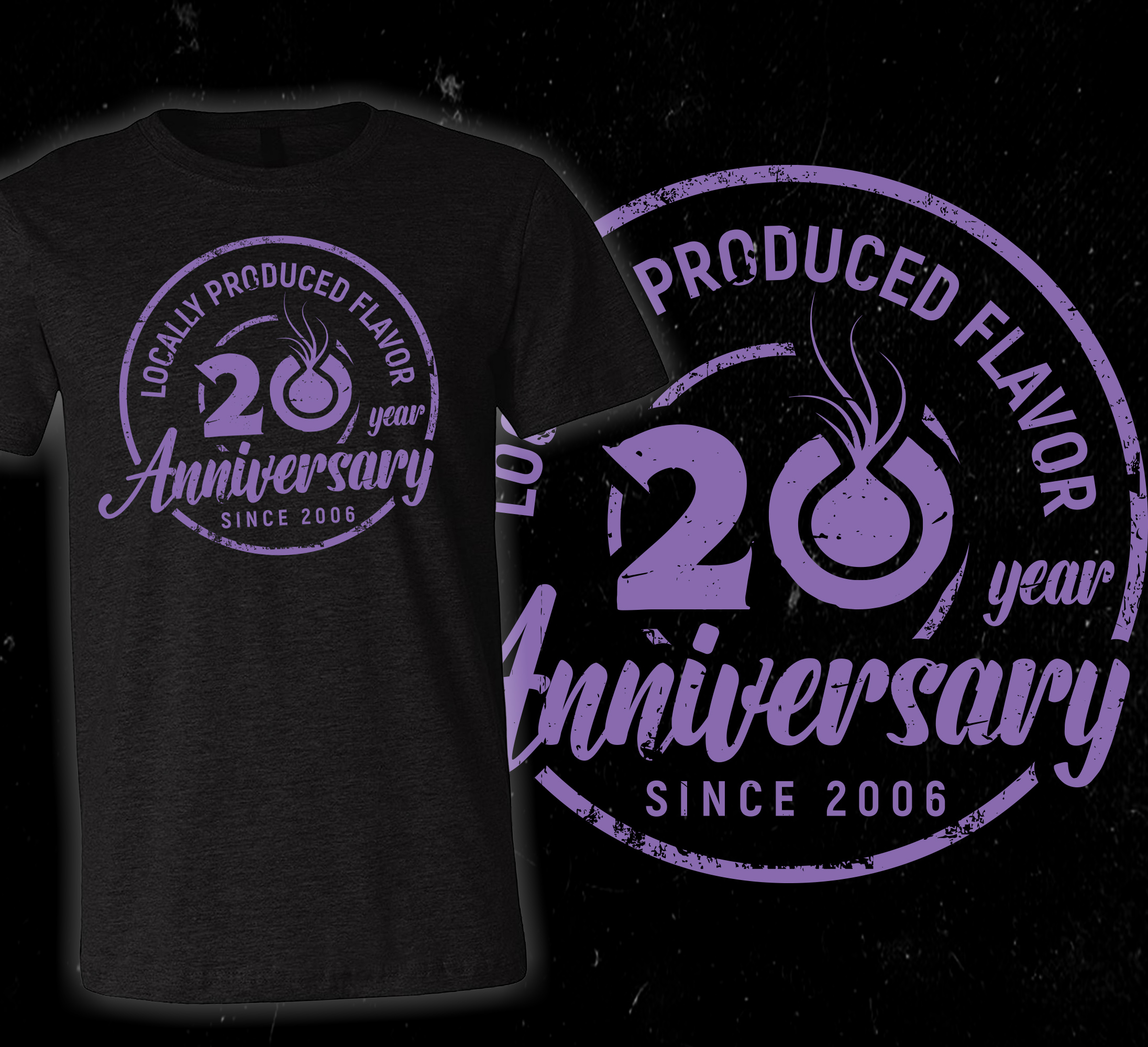 Design de T-shirt par Teespixels pour purple onion inc | Design #36734212