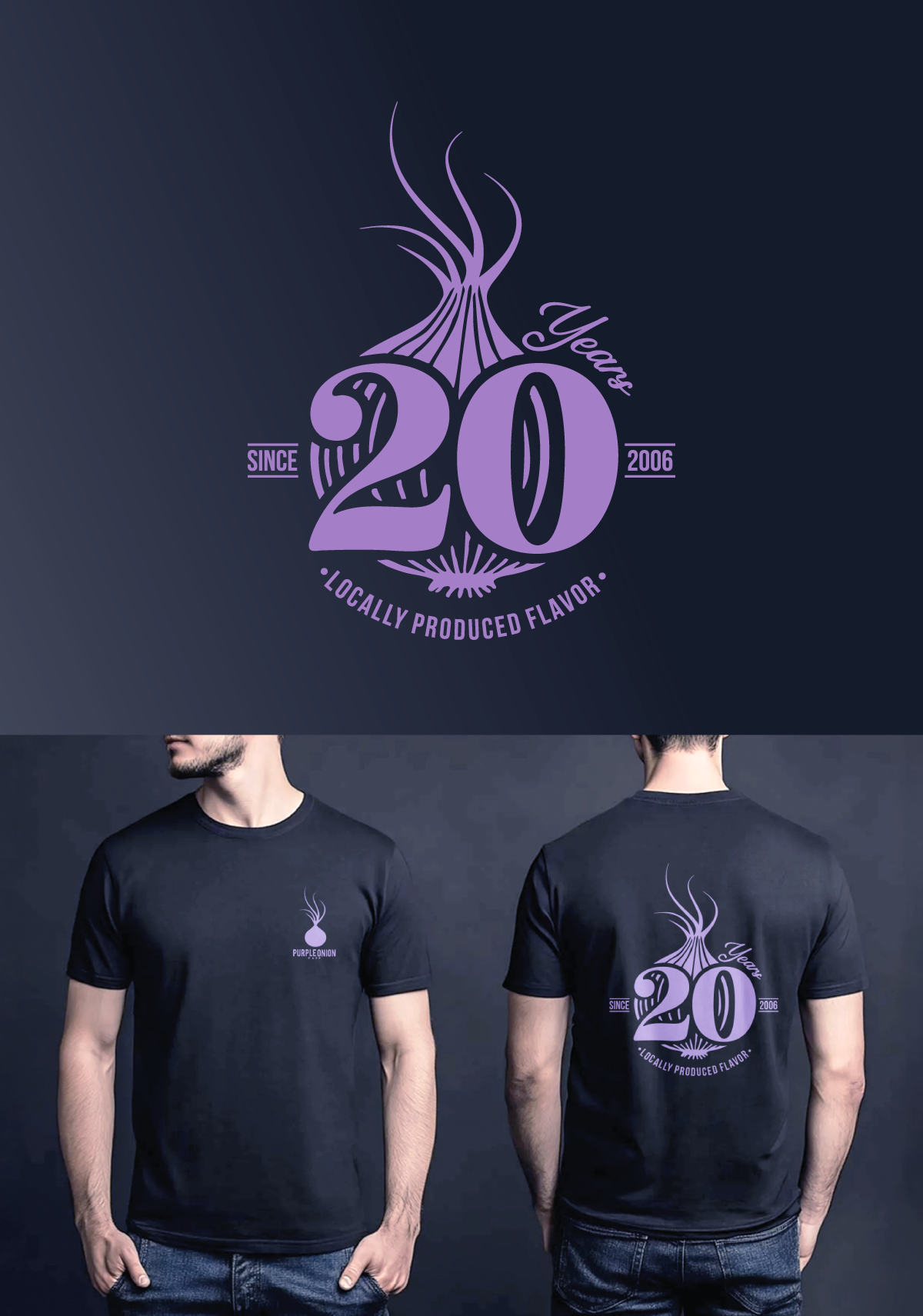 Design de T-shirt par Serafinloremipsum pour purple onion inc | Design #36725516