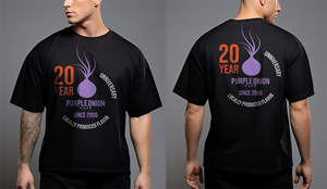 Design de T-shirt par tamtama pour purple onion inc | Design : #36725444