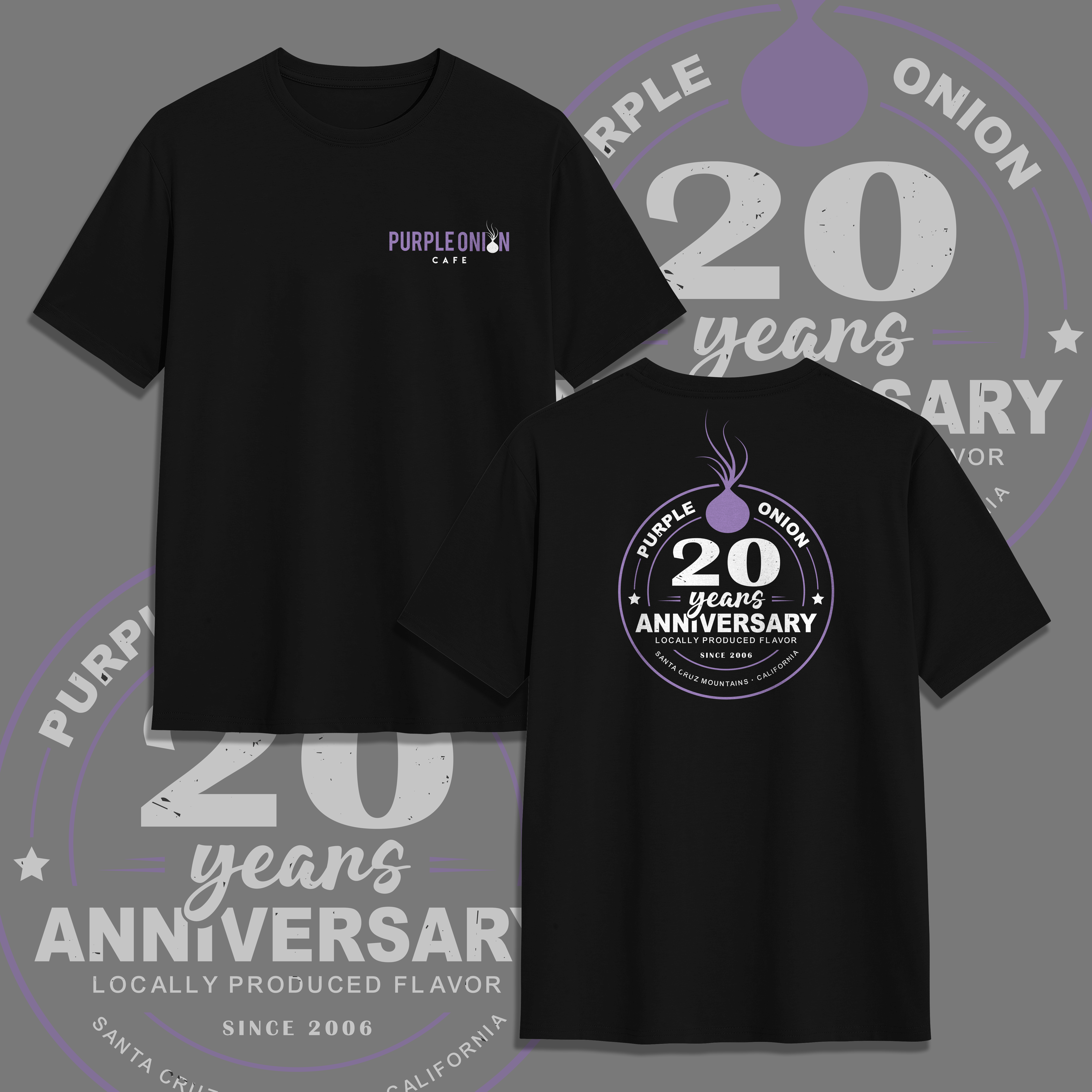 Design de T-shirt par V FOUR DESIGN pour purple onion inc | Design #36736208