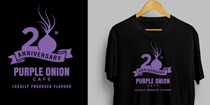 Design de T-shirt par Arts&Letters pour purple onion inc | Design : #36728540