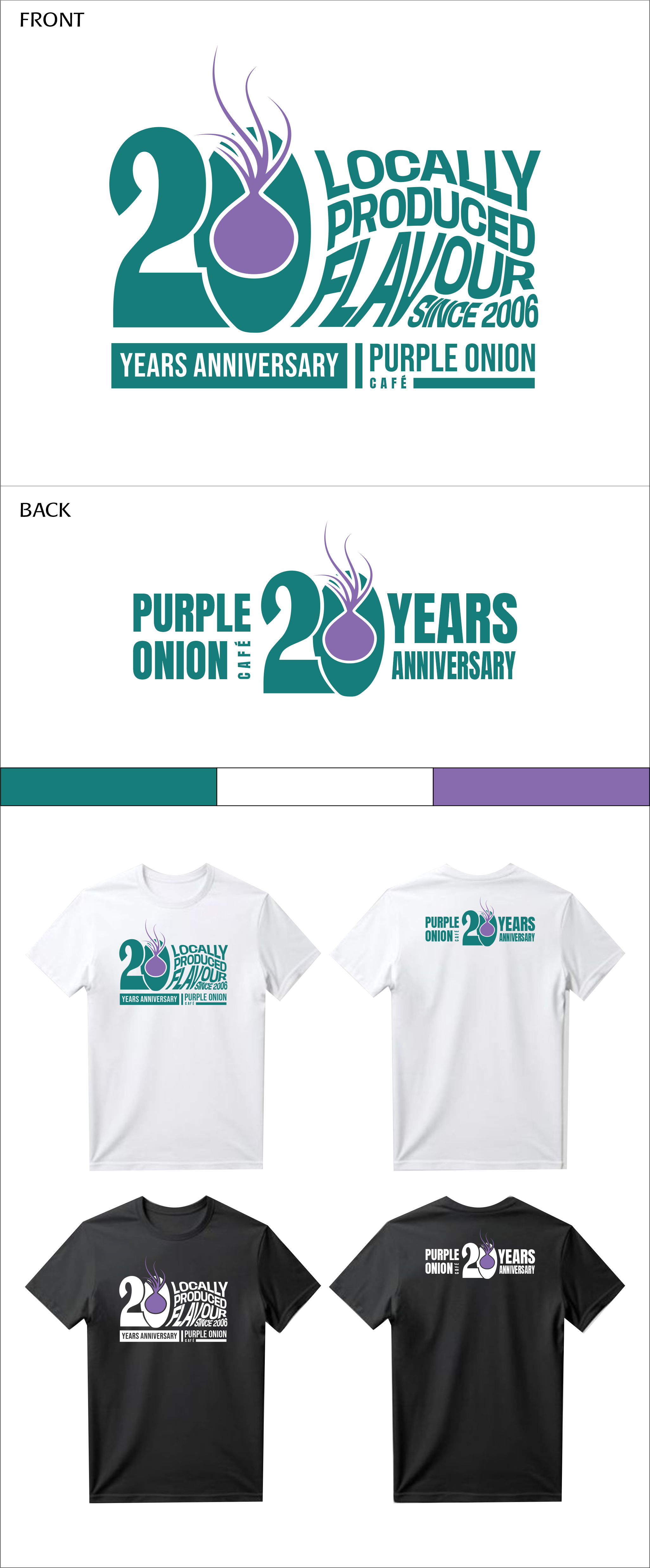 Design de T-shirt par MavenDesign. pour purple onion inc | Design #36742180