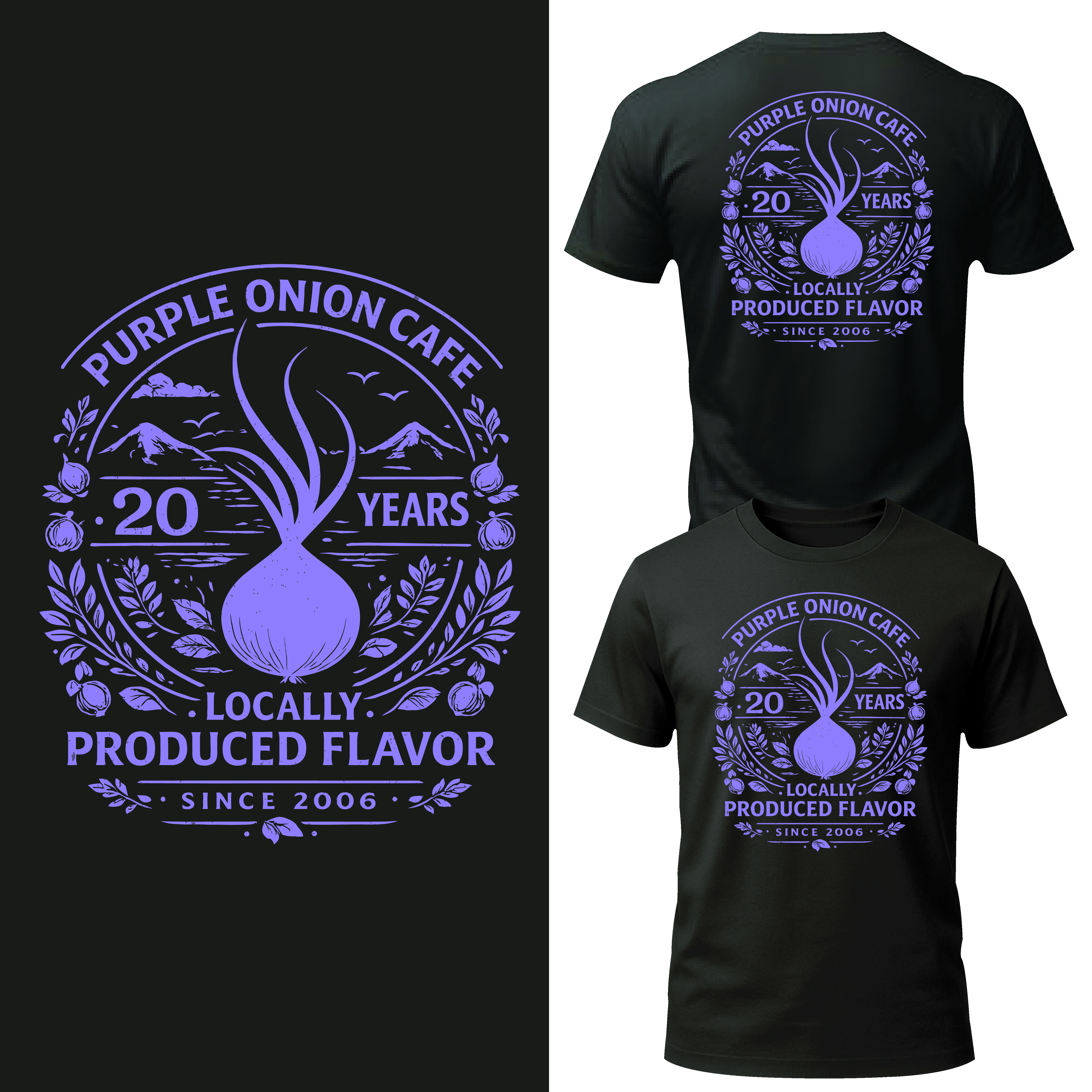 Design de T-shirt par amda51 pour purple onion inc | Design #36733885