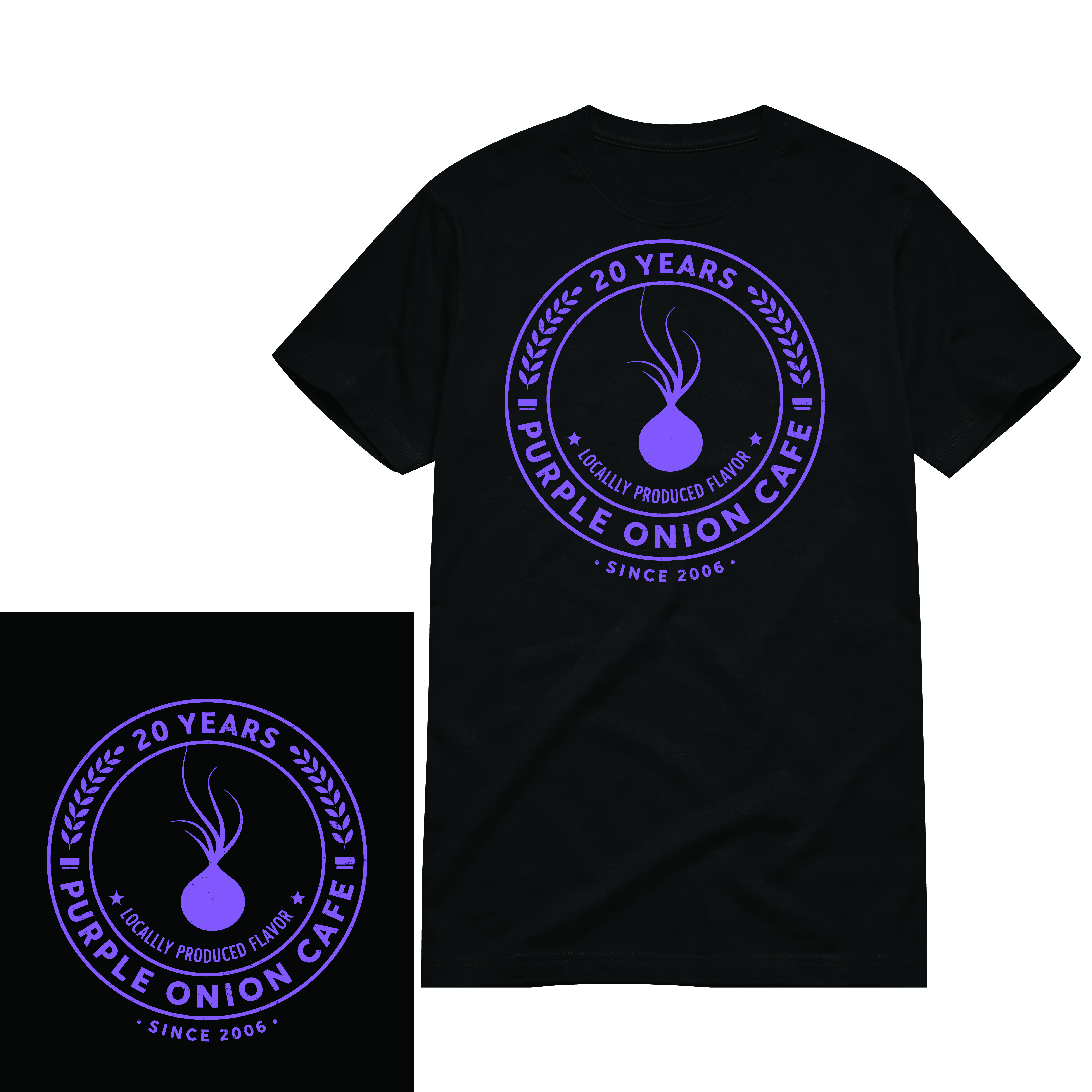 Design de T-shirt par MO61 pour purple onion inc | Design #36733743
