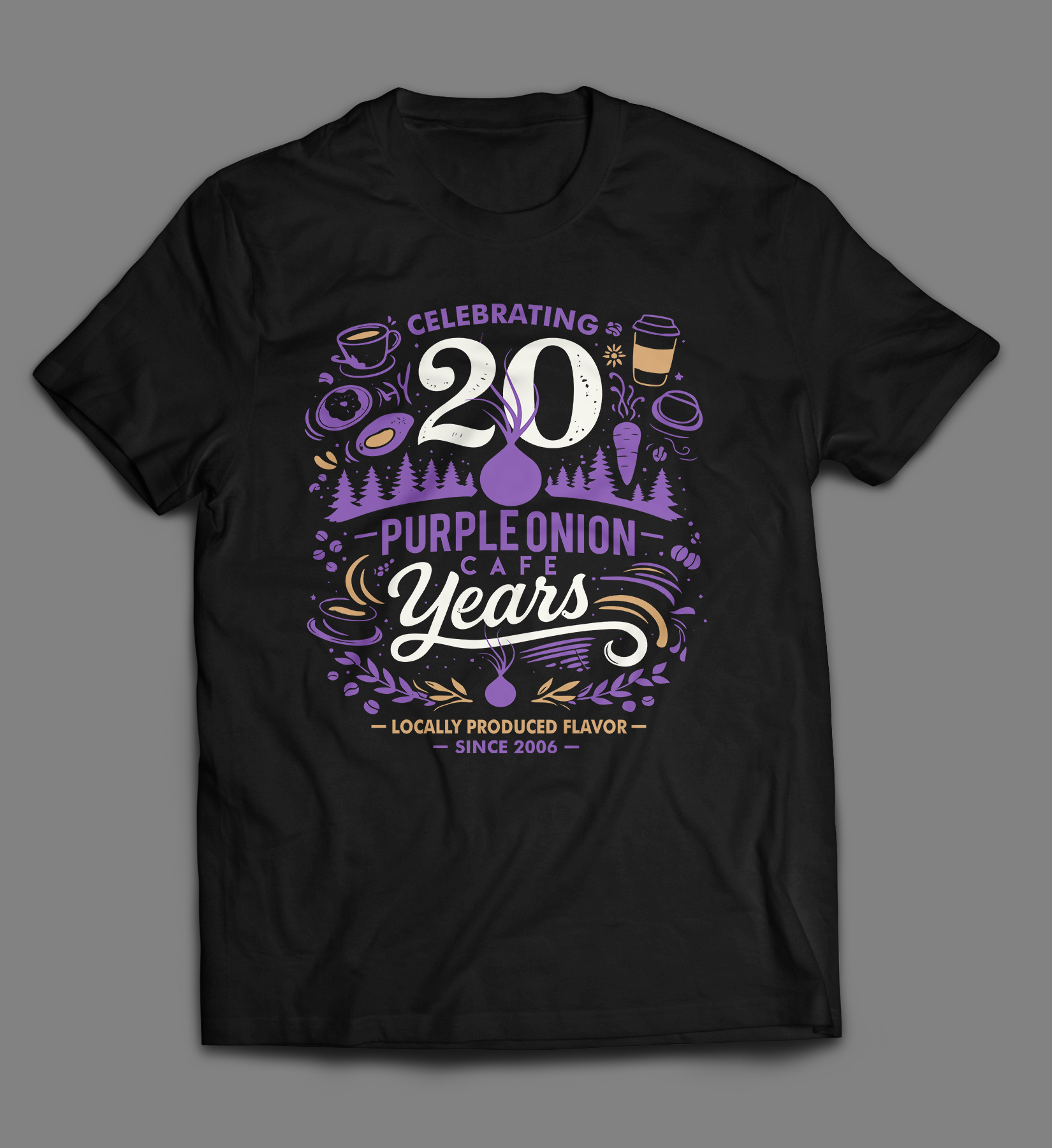 Design de T-shirt par laza.milan78 pour purple onion inc | Design #36727872