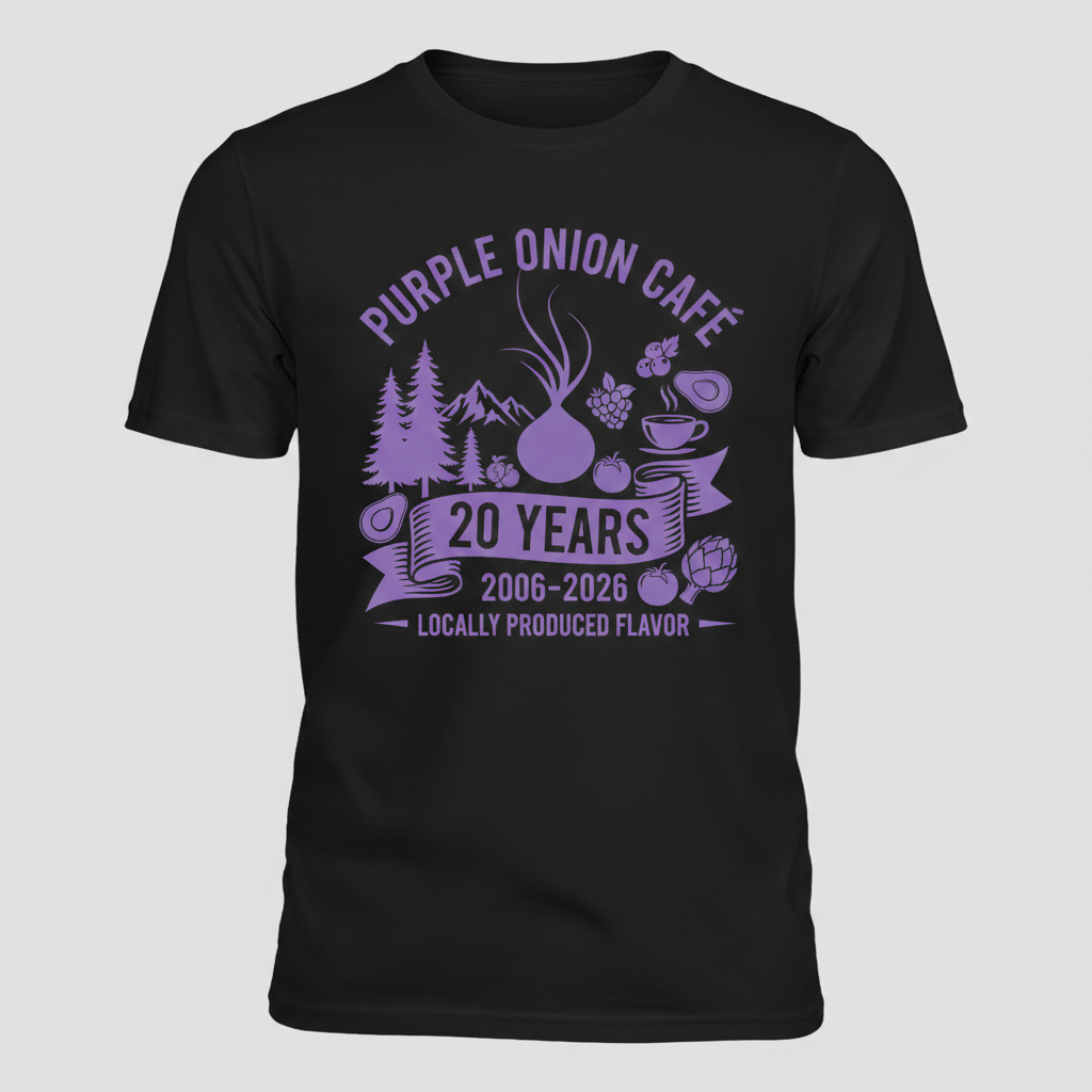 Design de T-shirt par Creative5 pour purple onion inc | Design #36758785