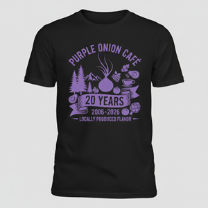 Design de T-shirt par Creative5 pour purple onion inc | Design : #36758785
