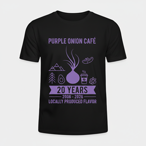 Design de T-shirt par Creative5 pour purple onion inc | Design : #36758789