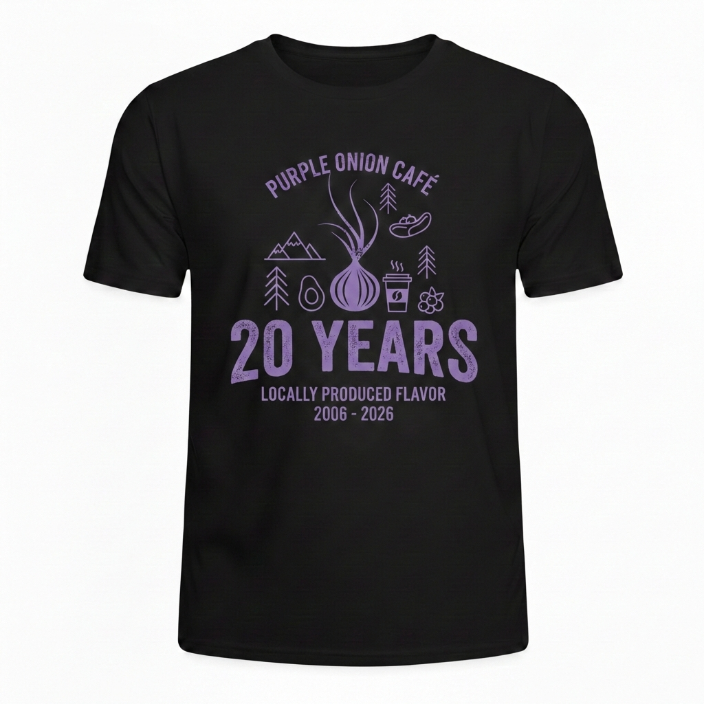 Design de T-shirt par Creative5 pour purple onion inc | Design #36758850