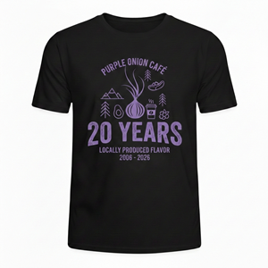 Design de T-shirt par Creative5 pour purple onion inc | Design : #36758850