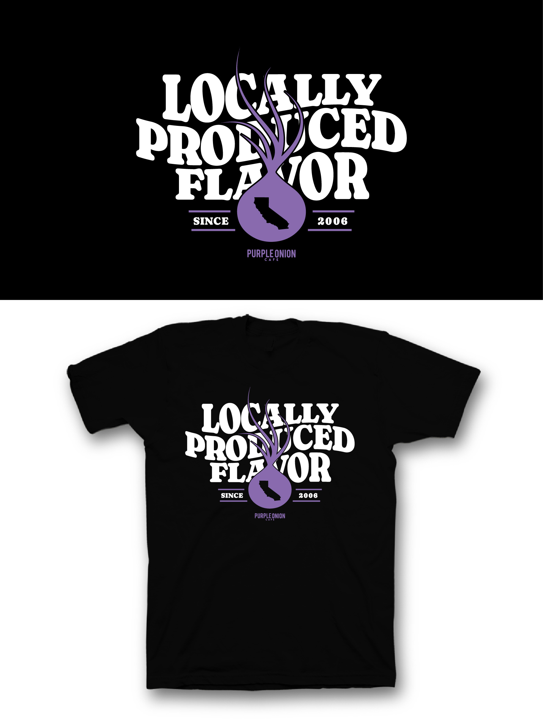 Design de T-shirt par saka.aleksandar pour purple onion inc | Design #36755455