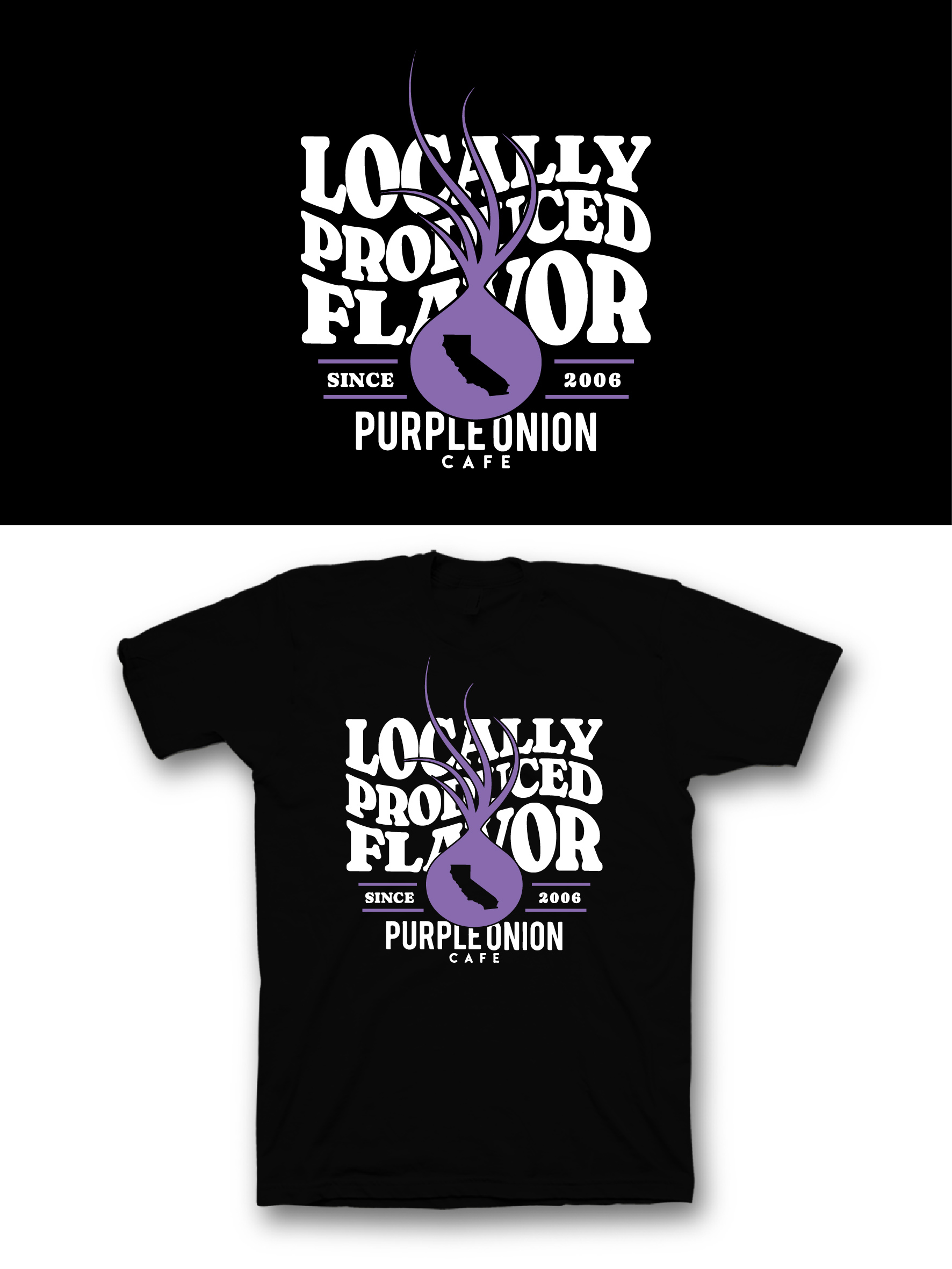 Design de T-shirt par saka.aleksandar pour purple onion inc | Design #36755456