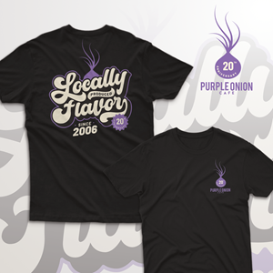 Design de T-shirt par seni.sibras pour purple onion inc | Design : #36757501