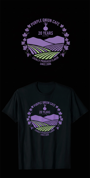 Design de T-shirt par vyophio iask pour purple onion inc | Design : #36740369